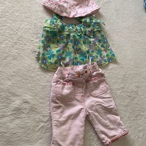 dress-up from your 4-6 months old baby’s head to knee or lower knee. Cute!